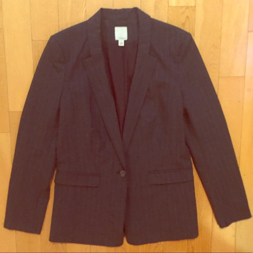 Halogen Gray Suit Jacket